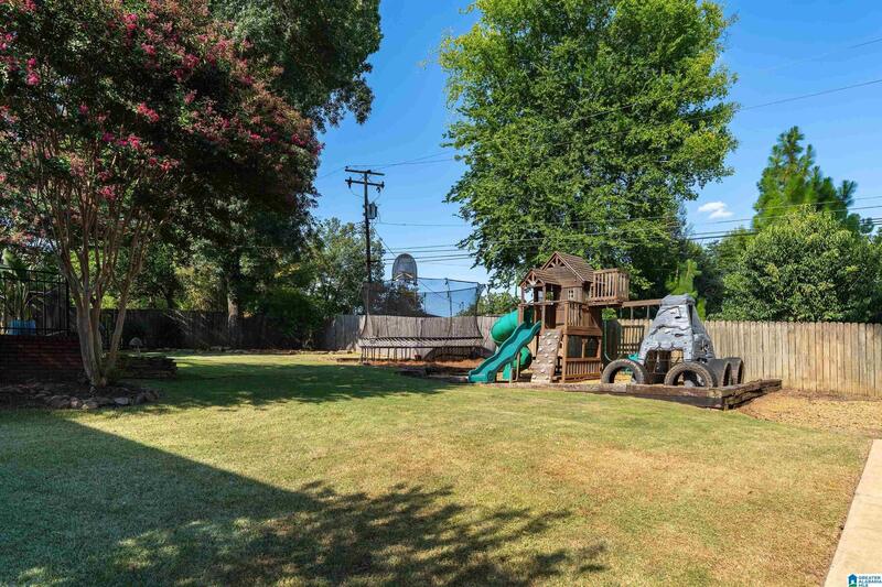Large backyard with room to play